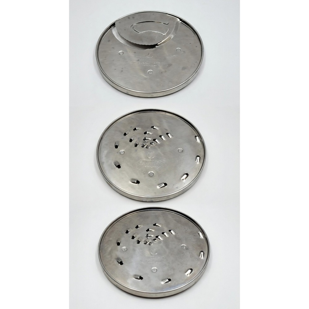 Cuisinart Food Processor Discs Slicing Shredding DLC-037(2) DLC-044 DLC-7 Japan